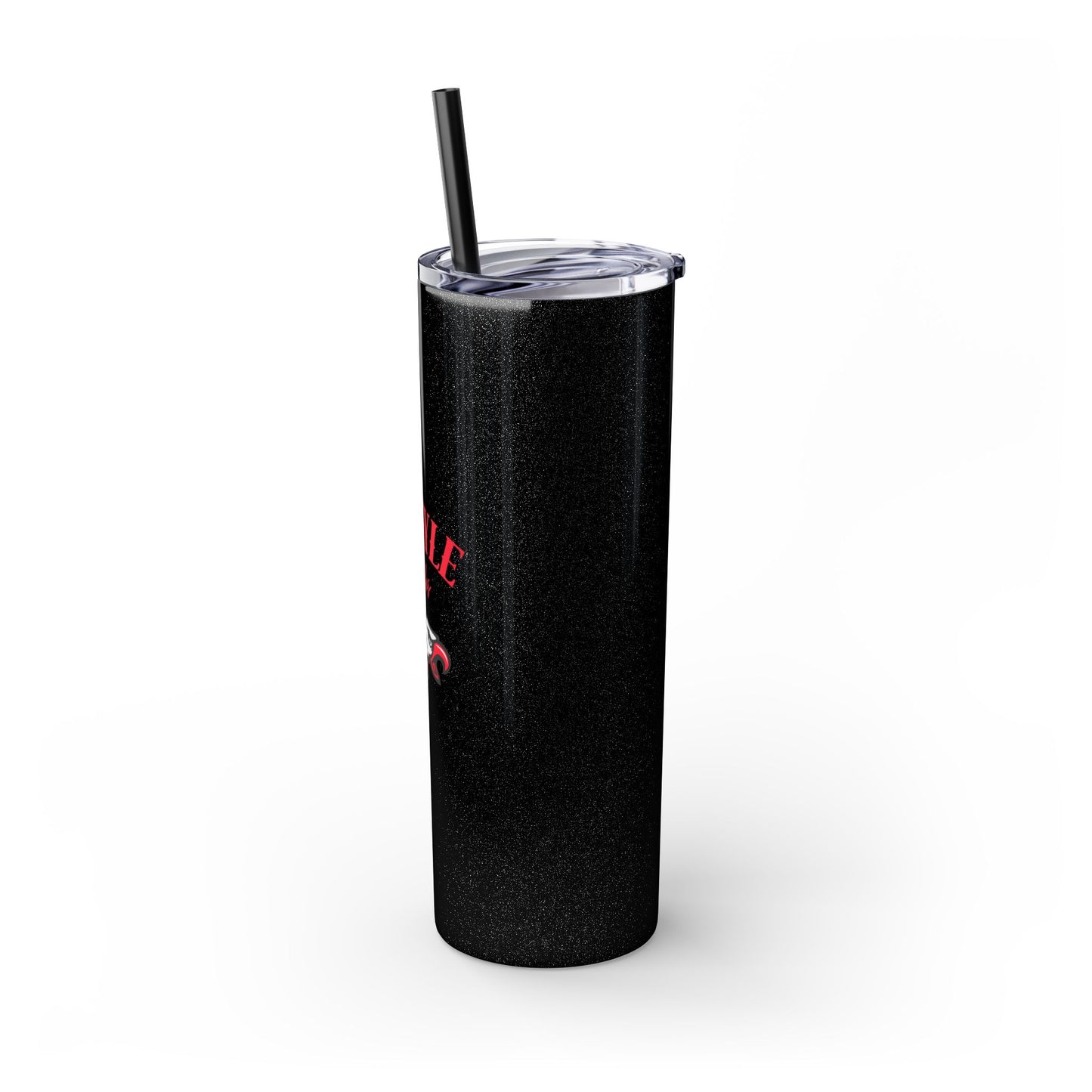 Argyle Eagles Skinny Tumbler with Straw, 20oz