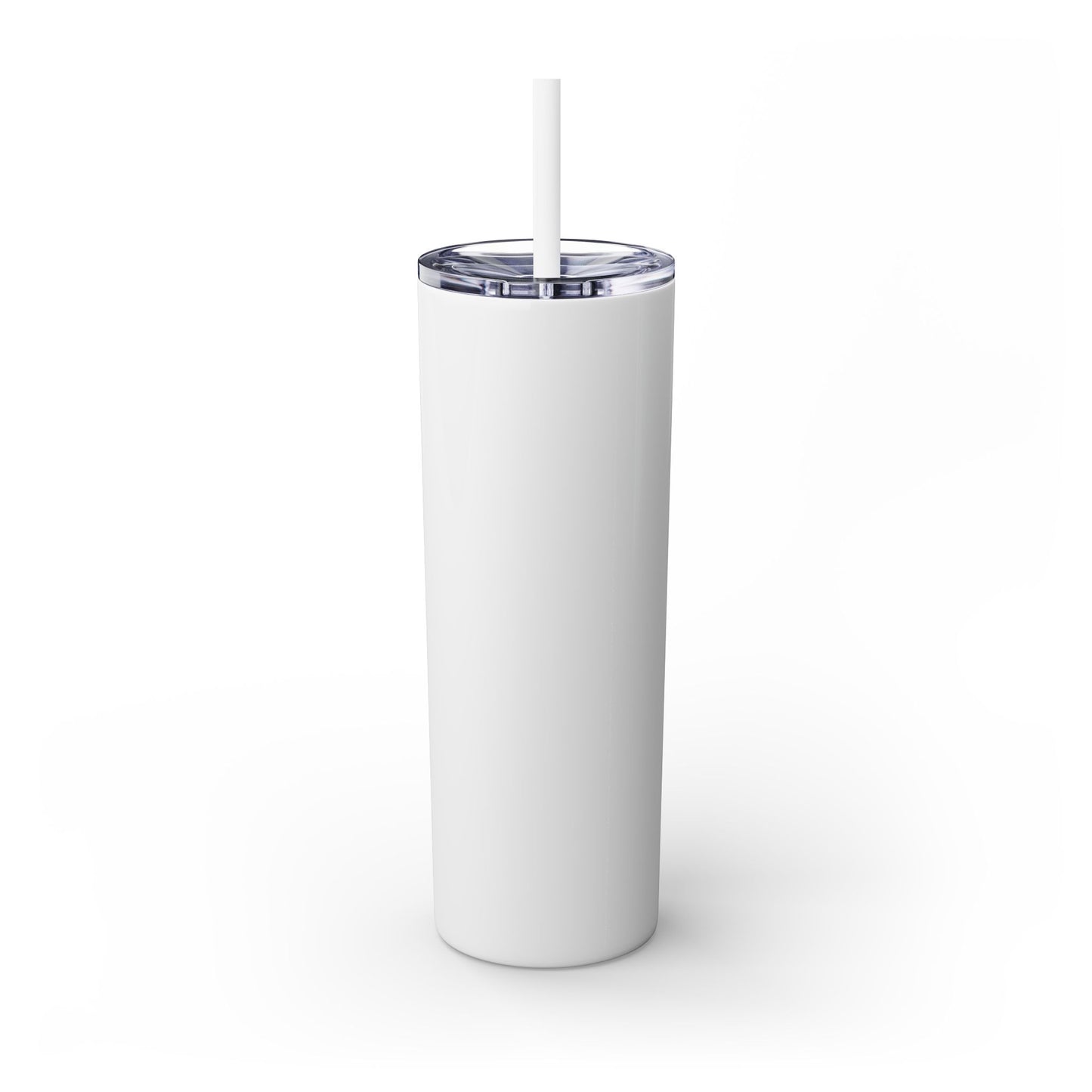 Argyle Eagles Skinny Tumbler with Straw, 20oz