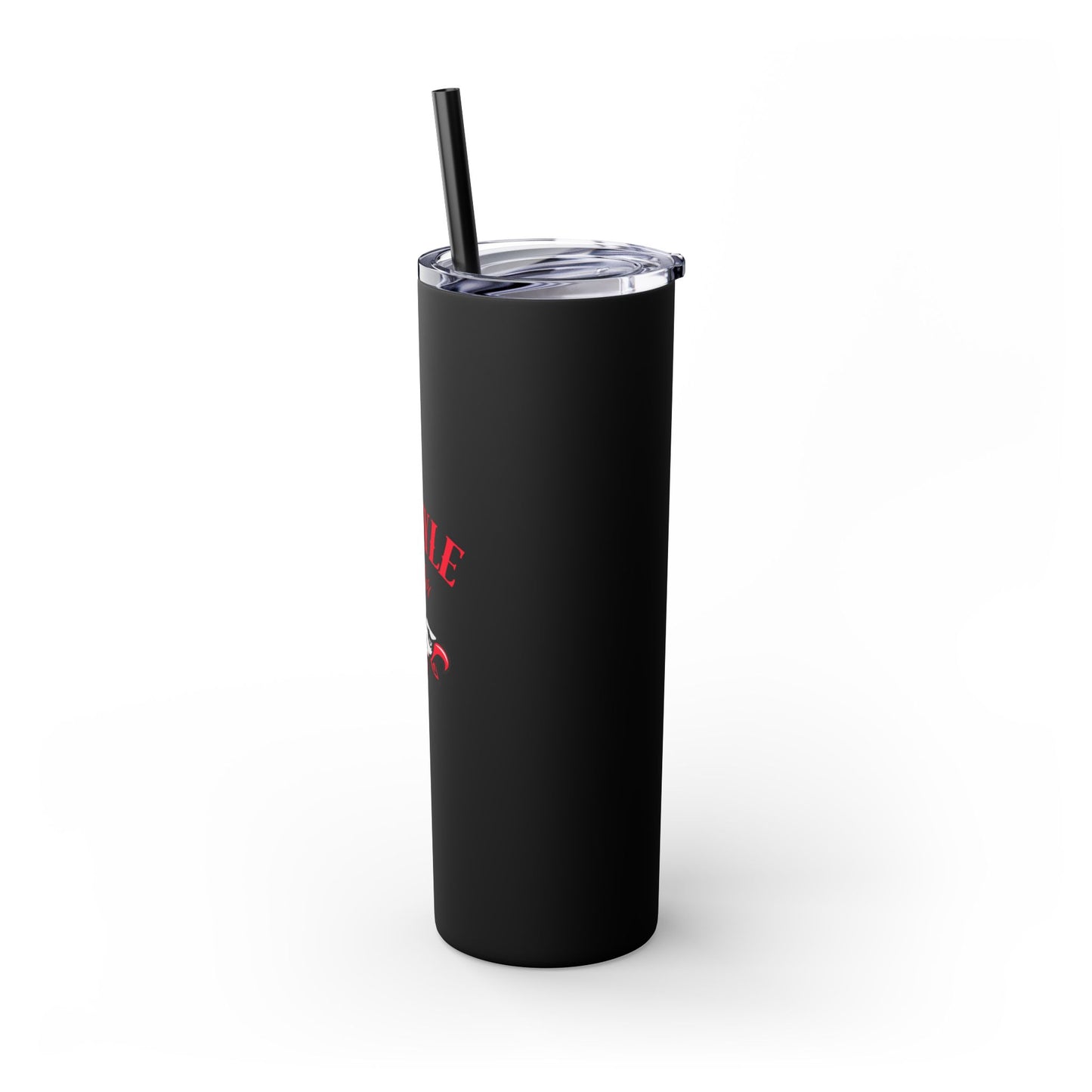 Argyle Eagles Skinny Tumbler with Straw, 20oz