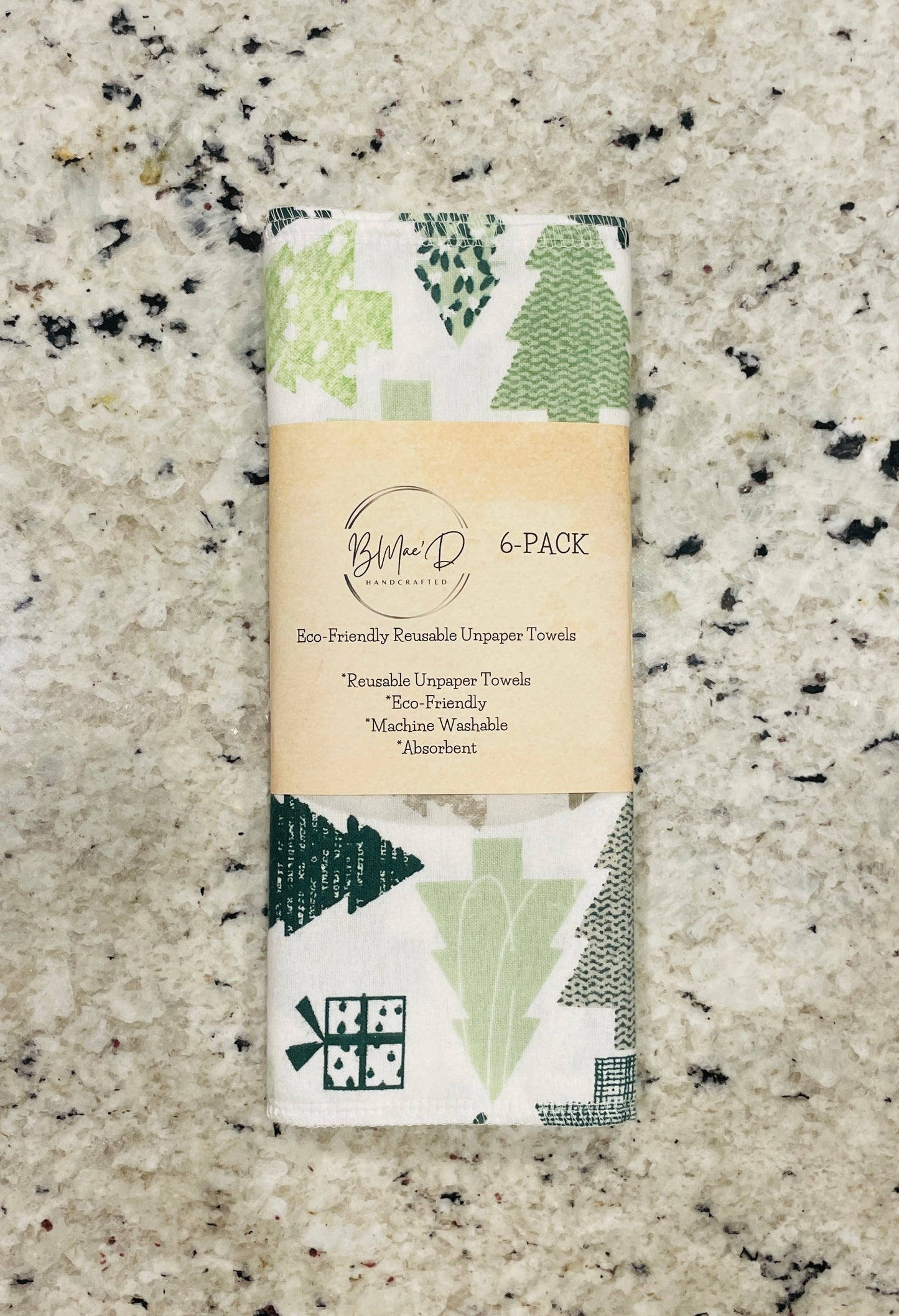 Eco-Friendly / Holiday Reusable Unpaper Towels