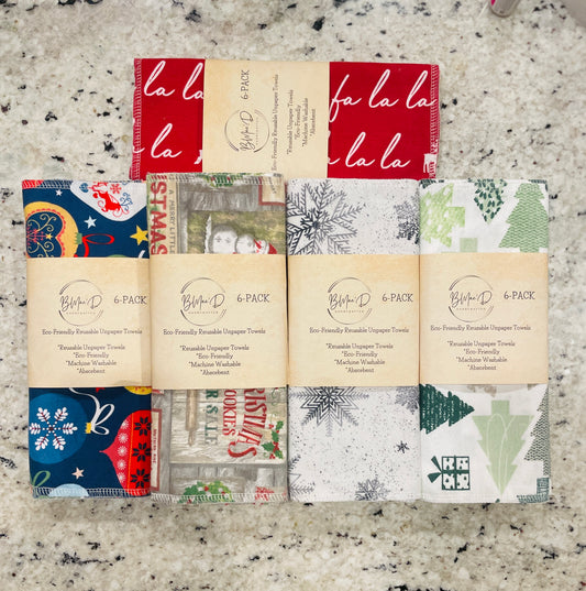 Eco-Friendly / Holiday Reusable Unpaper Towels