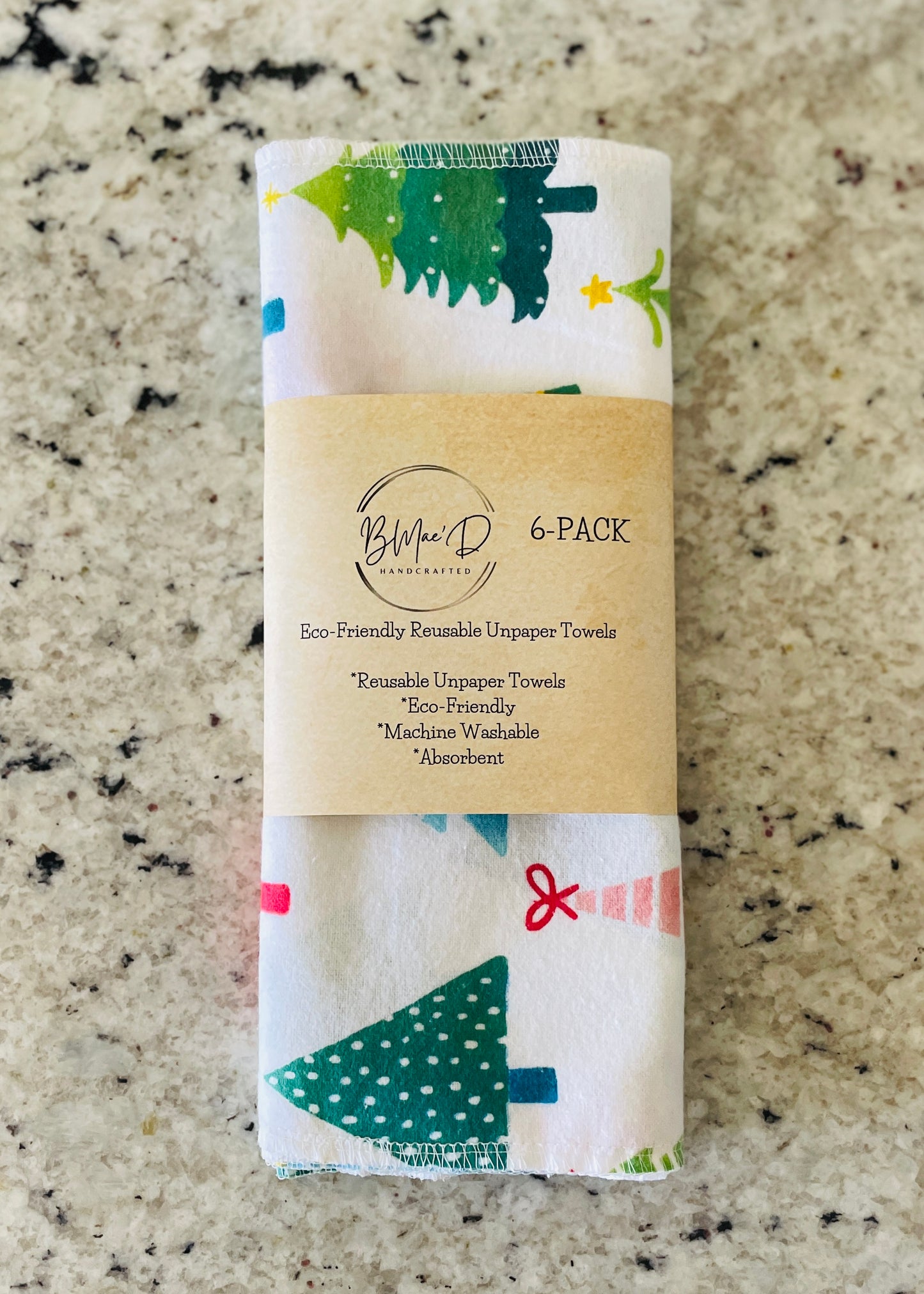 Eco-Friendly / Holiday Reusable Unpaper Towels