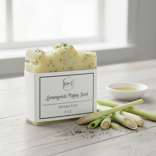 Lemongrass Poppy Seed Soap